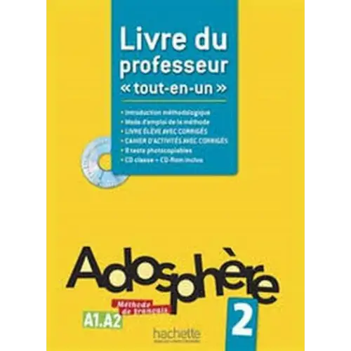 Adosphère 2 livre du professeur - adosphère 2 livre du professeur - boek
