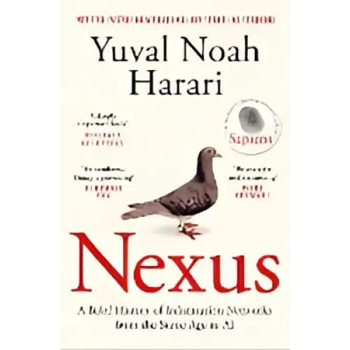 Boekcover Nexus van Yuval Noah Harari: een korte geschiedenis van IT