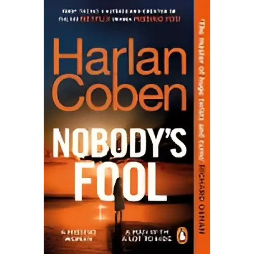 Harlan Cobens Nobody’s Fool paperback met oranje-zwarte kaft